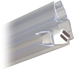 MAGNEETPROFIEL 90ø KL MEGLA CE z/aanslag *glasdikte 6-8mm*