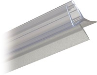 GLASDEURRUBBER ONDER KL MEGLA CE met lip 135ø*glasdikte 6-8mm*