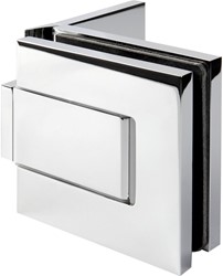 DOUCHEDEURSCHARNIER DORMA GLAS CE messing glansverchroomd* 90°*glas-wand*