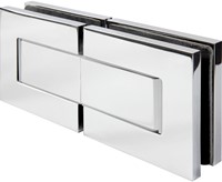DOUCHEDEURSCHARNIER DORMA GLAS CE messing glansverchroomd*180°*glas-glas*