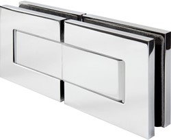 DOUCHEDEURSCHARNIER DORMA GLAS CE messing glansverchroomd*180°*glas-glas*