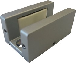 BODEMGELEIDER MUTO DORMA GLAS® CE aluminium rvs look   *voor Muto 60/80/150*
