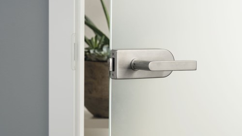 DEURKRUKKEN model DOVER    SOLIDO CE passend alle glasdeursloten*aanslag 18mm-2