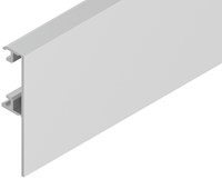 AFDEKKAP SCHUIFDEURRAIL SOLIDO CE aluminium geanodiseerd*L=6000mm