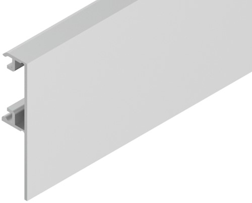 AFDEKKAP SCHUIFDEURRAIL SOLIDO CE aluminium geanodiseerd*L=6000mm