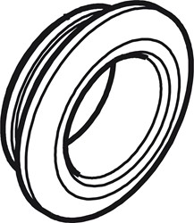 OPSTEEKROZET DRAAIGREEP HAWA CE messing vernikkeld*