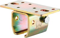 RAILDRAGER PLAFOND CE HELM 300 staal geel verzinkt       *voor rail 300*
