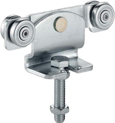 HANGROL DUBBEL 300KG HELM 500 staal verzinkt*Agrar*dubbele wielen