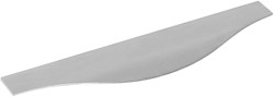 GREEPLIJST MALIBU FURNIPART CE alu rvs look *infrees*12x45mm*