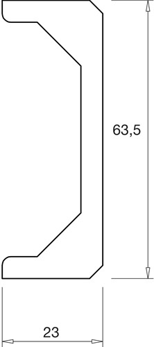 EINDKAPPEN HOUT C MEFF CE massief eiken*voor C-profiel hout*-2