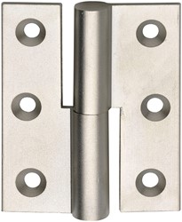 MEUBELSCHARNIER RS MEFF CE ms-vernikkeld*ø8x1,7mm*z/ring