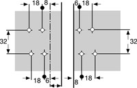 MEUBELSCHARNIER EASY-ON CE voor stompe deuren*opschroef-2
