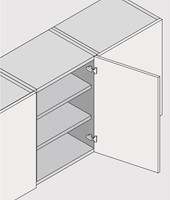 INBOORSCHARNIER 110° V250 BLUM CE opschroef*blumotion*opdek*met veer-3