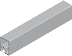 GLASFRAMEPROFIEL ANKOR  CINETTO CE aluminium elox*glas 4mm*(L= 6100mm)
