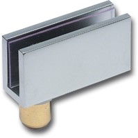 GLASDEURSCHARNIER MEFF CE messing chroom pol *max.8kg/pr