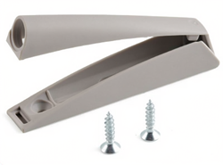 ADAPTER K-Push TECH ITALIANA CE kunststof grijs*demper H37mm*