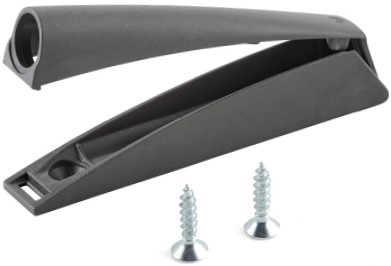 ADAPTER K-Push TECH ITALIANA CE kunststof antraciet*demper H37mm