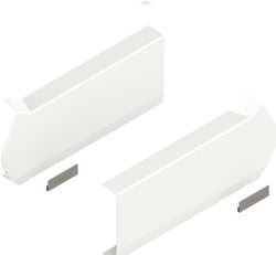 AFDEKKAPPENSET AVENTOS HF BLUM CE kunststof wit     *1x Ls / 1x Rs / 2x Rond*