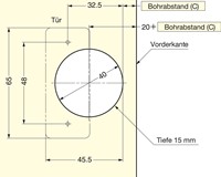 MEUBELSCHARNIER ZWAAR 95° LAMP CE opschroef*vernikkeld*m/veer*25-40kg*-3