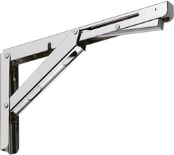 OPKLAPCONSOLE PROFI RVS LAMP CE rvs glanzend*zonder demping*110kg*