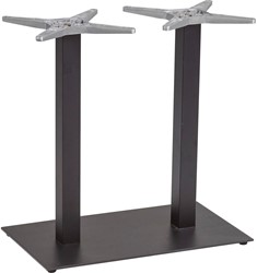 ONDERSTEL TAFEL    VK MEFF CE staal zwart gecoat*[ ] 60x60mm*