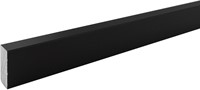 GARDEROBESTANG NANO SIMAUSROM CE aluminium zwart geeloxeerd *L= 3000mm*