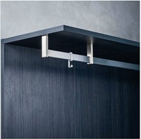 GARDEROBESTANG NANO SIMAUSROM CE aluminium zwart geeloxeerd *L= 3000mm*-2