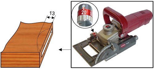 HOUTVERBINDER STAAL LAMIFIX CE staal verzinkt*boren ø4mm*(45x12x4mm)-3