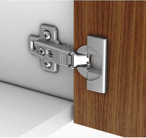 KOELKASTSCHARNIER  95° V250 BLUM CE zelfsluitend*front <18mm *recht*schroef-3