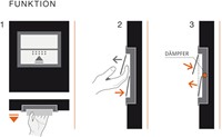 KLAPGREEP INBOUW E-MOTION MEFF CE standaard*frezen 72x72x15mm*RvsLook-2