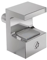 GLASKLEM KRISTAL ITALIANA CE zamac vernikkeld*ø3,5x12mm*