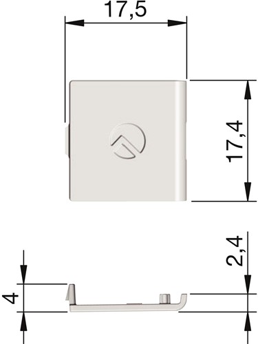 AFDEKKAPJE PLANKDRAGER ITALIANA® CE-2