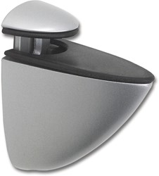 GLASPLAATDRAGERS OVAL MEFF CE rvs look* *max.10kg