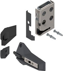 MONTAGESET REVEGO DUO BLUM CE staal verzinkt*dubbele deur   *rechts*