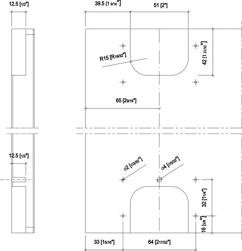 AFDEKKAPJE LOOPRAIL HAWA CE kunststof*looprail MiniRail-2