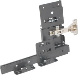 BESLAGGARNITUUR 1321 ACCURIDE CE (610x1065mm)*19-38*1d*max.14kg