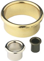 KABELDOORVOER MESSING CONFURN CE messing vernikkeld*1delig*IBD 15mm*-2
