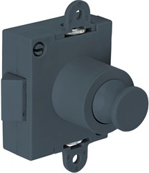 ESPAGNOLETSLOT PUSH-LOCK PA JUNIE CE kunststof antraciet*eenzijdig*dagschoot*