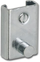 BORGPEN CENTRAALSLUITING HEKNA CE staal verzinkt*voor stang 15x3mm