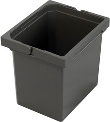 AFVALEMMER OKOLINER VAUTH-SAGEL CE kunststof lavagrijs*B230xH216xD191mm