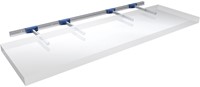 PLANKDRAGERRAIL GEBOORD    MEFF CE aluminium*voorgeboord*zonder dragers-2