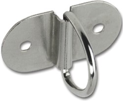 PLAATGREEP MET RING JUNIE CE staal vernikkeld*
