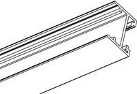 AANSLUITPROFIEL MECCANO L&S CE aluminium geeloxeerd*op/inbouw*-2