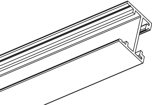 AANSLUITPROFIEL MECCANO L&S CE aluminium geeloxeerd*op/inbouw*-2