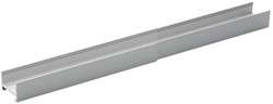AANSLUITPROFIEL MECCANO L&S CE aluminium geeloxeerd*op/inbouw*