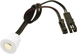 LEDDIMMER TOUCH 12V FURNIKA CE kunststof wit         *economy*ø18mm