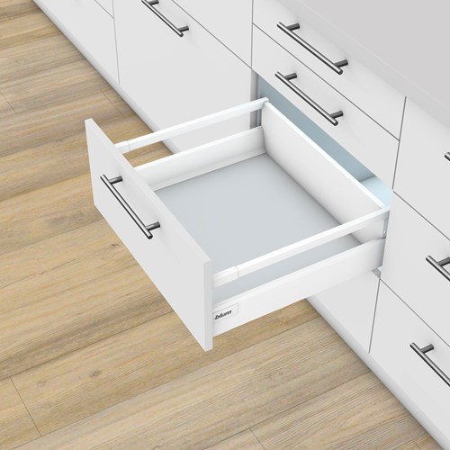 TANDEMBOX ANTARO DK BLUM CE reling* wit gecoat*blumotion