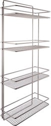 ACCESSOIREMAND VAUTH-SAGEL CE staal zilver RAL 9006*binnenzijde kastdeur
