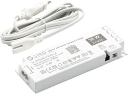 LEDDRIVER SL-NTS 24V/DC SIRO CE kunststof wit*2mtr kabel euro 220V
