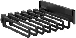 BROEKENREK CONERO BASIC KESSEBOHMER CE staal/kunst zwart gecoat*7 beugels*max.10kg*
